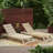 Acacia Wood Chaise Lounge( Set Of 2 )-2018698898-2018698897
