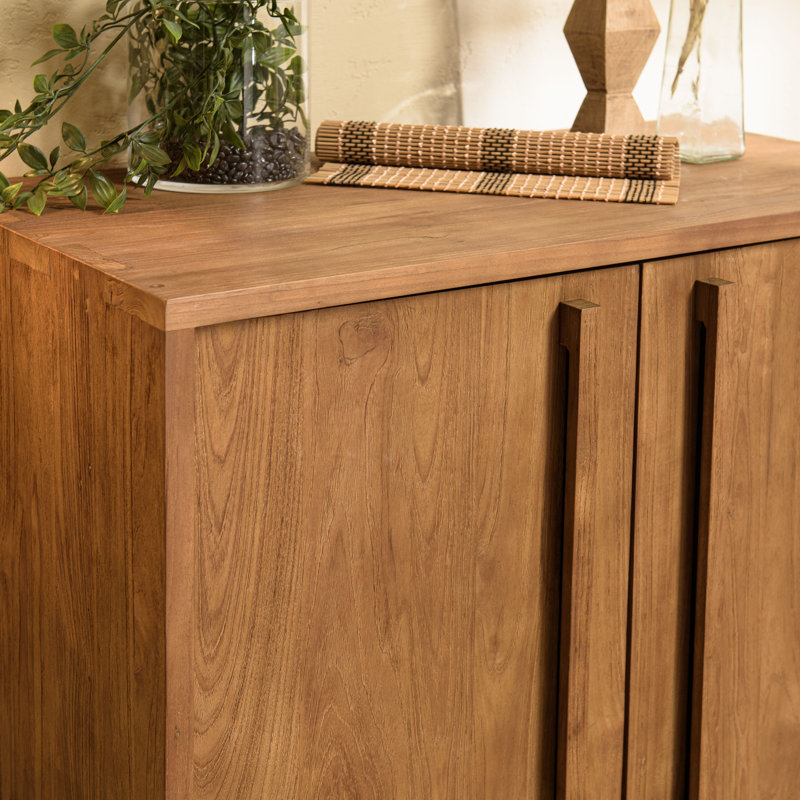 Kuralay 84cm Solid Wood Sideboard