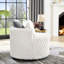 Fauteuil rembourré 3D avec roulettes, - Offrez un endroit confortable pour vous détendre dans votre maison