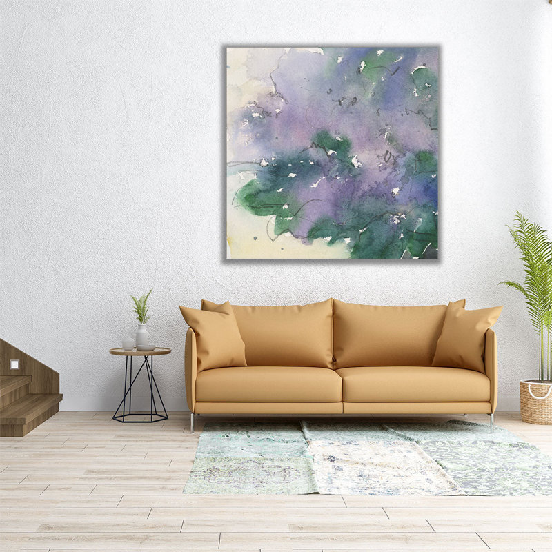 Floral Facade I - reproduction d'art sur toile, H 24 po x l 24 po