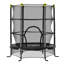 Trampoline pour enfants de 5,3 pi, trampoline d'intérieur de 64 po pour enfants avec enceinte de sécurité pour enfants de 3 à 10 ans, utilisation intérieure et extérieure-106068704