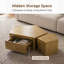Ensemble de 2 tables gigognes Modern Modern