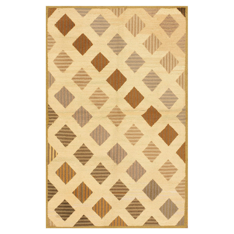 Tapis crocheté Mid Mid Century Century (3 pi 10 po x 5 pi 10 po - 117 x 178 po)