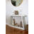 Bryin 46'' Unfinished Solid Wood Console Table