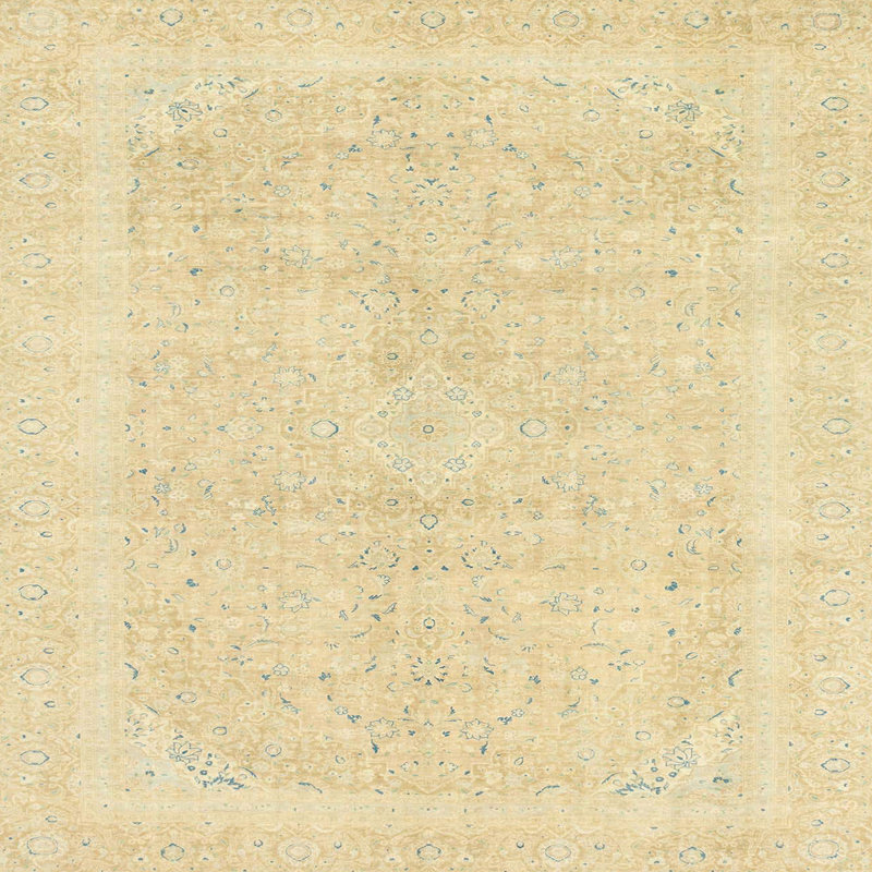 Tapis abstrait moderne 2100, Carré 5 pi