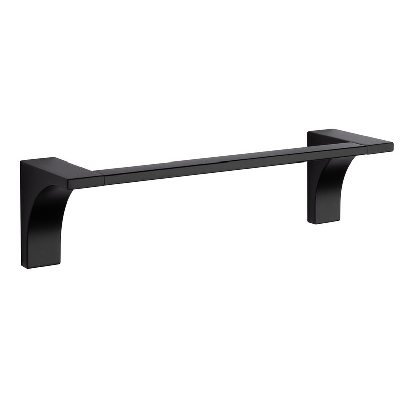 Porte-serviettes TAYMOR 04-17309BLK Noir mat, Acier Inoxydable