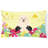 Easter Eggs Old English Sheepdog Lumbar Pillow