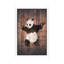 Panda With Guns - Print on Canvas-42158480-89232765