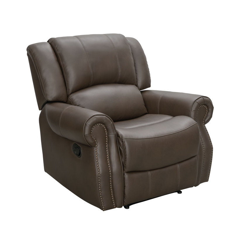 Fauteuil inclinable standard Morella, Similicuir chameau foncé