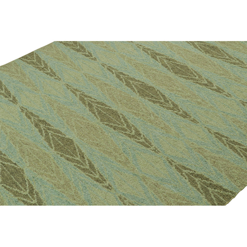 One-of-a-Kind No Hand Knotted Area Rug
