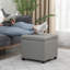 Repose-pieds carré avec rangement relevable 17,3 po-2043426371