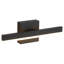 Applique murale 15,75 "à DEL noire - à intensité variable et facile à installer, idéale pour la décoration moderne-2109222412
