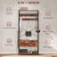 HOMCOM Coat Rack with Shoe Storage Hall Tree Hall Stand-930667185