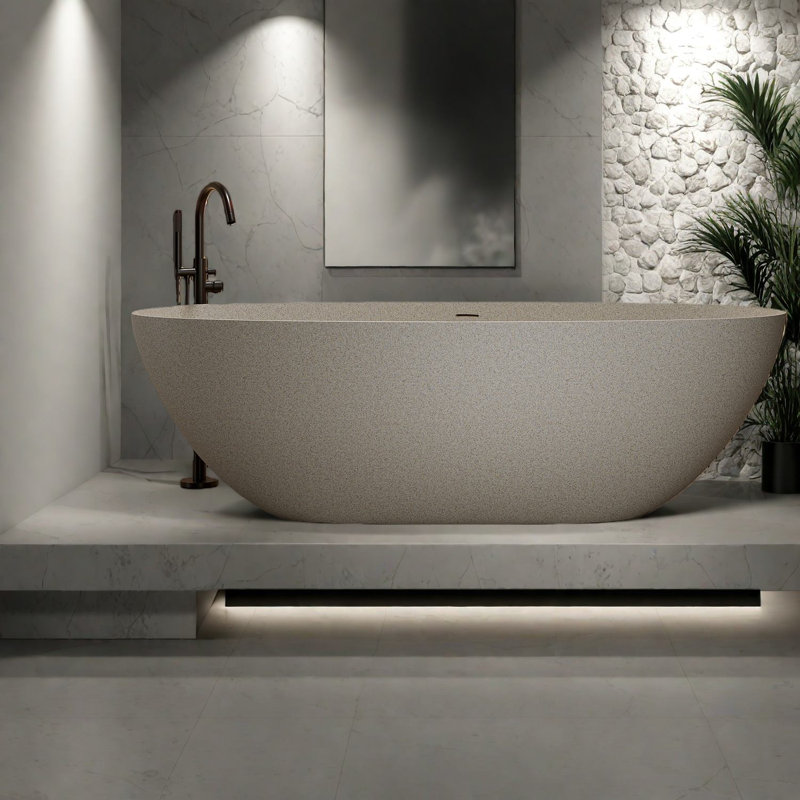 Baignoire de trempage de 55 po Modern