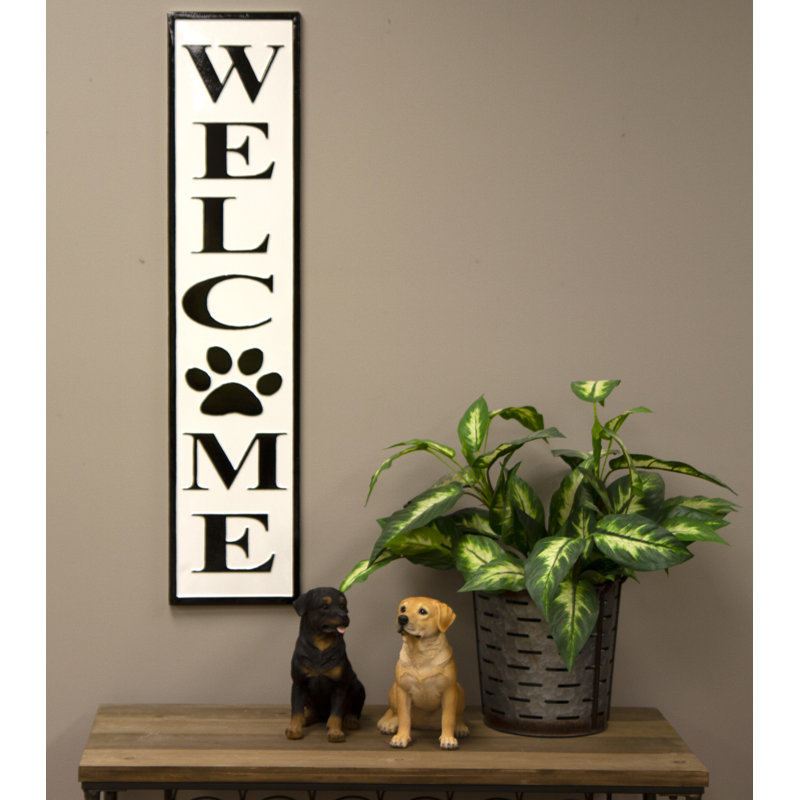 Décoration murale Welcome Pet Porch