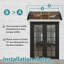 Auvent de fenêtre en polycarbonate, auvent de patio-37422277