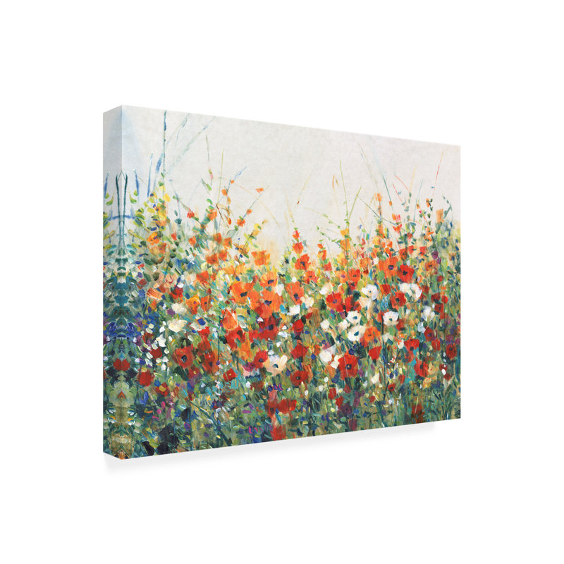 «Garden in Bloom I on Canvas» par Tim O'Toole, art sur toile, H 14 po x l 19 po x P 2 po