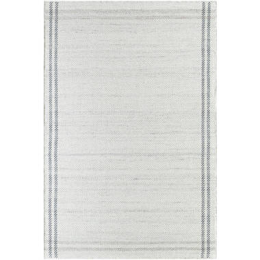 Bartow Geometric Wool Area Rug in Ivory/Tan & Reviews