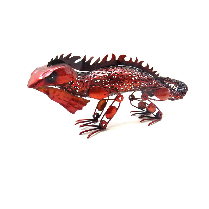 Webster Animals UV Resistant Metal Garden Statue