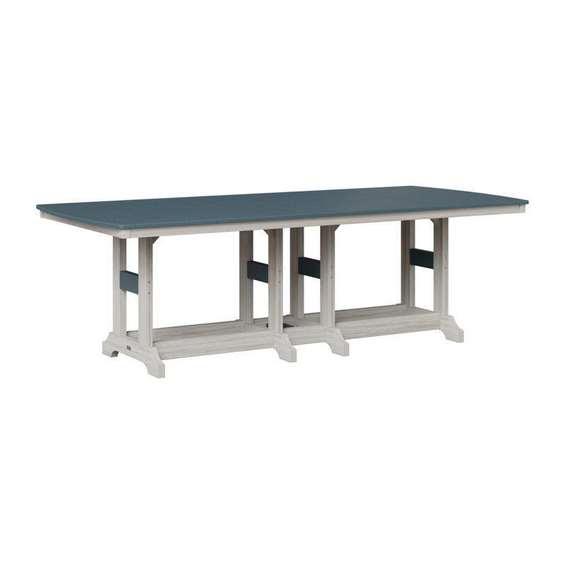 Garden Classic Outdoor Bar Table, Slate, Seashell
