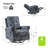 Antasia 34'' W Rocking Swivel Nursery Recliner-86675547