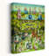 Full Central Panel From The Garden Of Earthly Delights Classic Surreal Wildlife Wall Art Print by Hieronymus Bosch - Wrapped Canvas Print-116997270