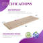 Ensemble de 2 tablettes flottantes kaboon, 10 x 36, chêne clair-2006012985-1985077094