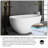 x Soaking Plastic / Acrylic Bathtub