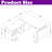 66.93" L Shaped Executive Standing Desk With File Cabinet-626097632