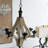 Suspended luminaire with adjustable chain
