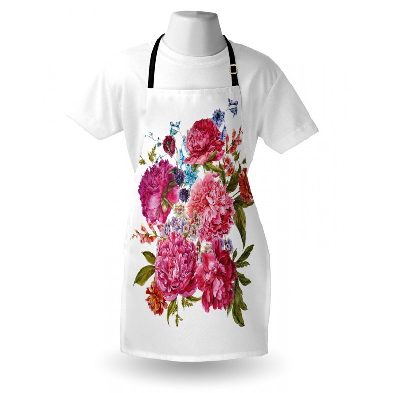 Tablier de flore shabby