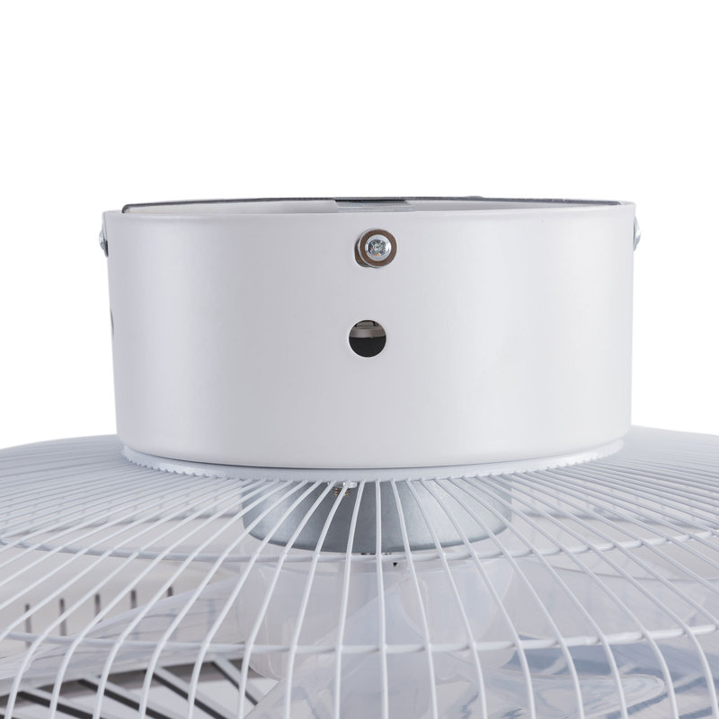 Vikaash 23" Ceiling Fan with LED Lights, White