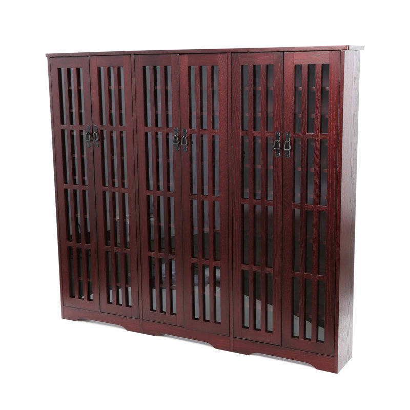 Cabinet multimédia, Cerisier foncé