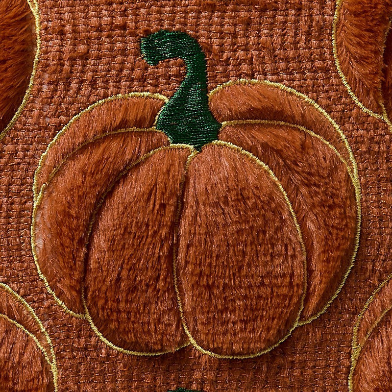 Fall Pillow Covers 18X18 Set Of 2 Fall Decorations Pumpkin Throw Pillow Cases Soft Plush Faux Fur Wool Couch Cushion Case For Sofa Living Room Home Decor Ptk046A18