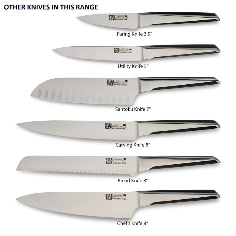 Grunwerg Rockingham Forge 20cm Serrated Bread Knife