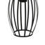 1 - Light Matte Black Chandelier Pendant