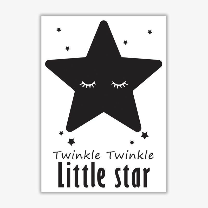 Twinkle Twinkle Little Star - Print, No Frame, 30 cm H x 21 cm W x 1 cm D