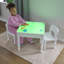 Kids Light Table And Two Chairs Set