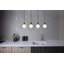 Luminaire suspendu en noyer Enno