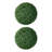 Adcock Artificial Milan Leaf Topiary Ball – UV Resistant Faux Boxwood Sphere For Front Porch & Outdoor Garden Decor – High Density Realistic Foliage (Unpotted)-667716132-667716121