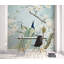 Murale kayren paon chinois magnolia-63130929
