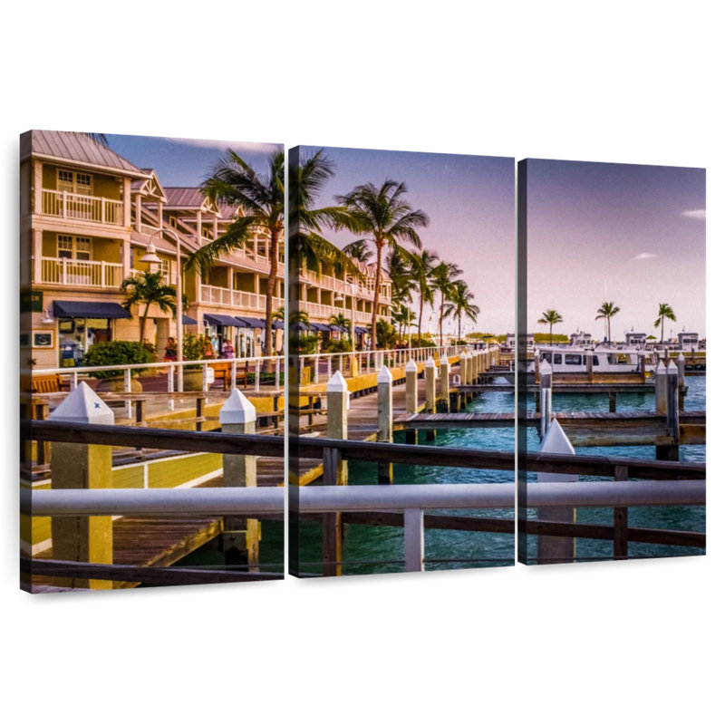 Gillard Key West Marina, H 42 po x l 65 po