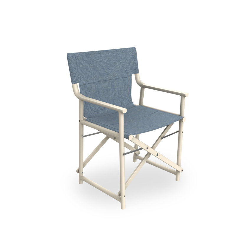 Boss Outdoor Lounge Chair, Blue, Beige