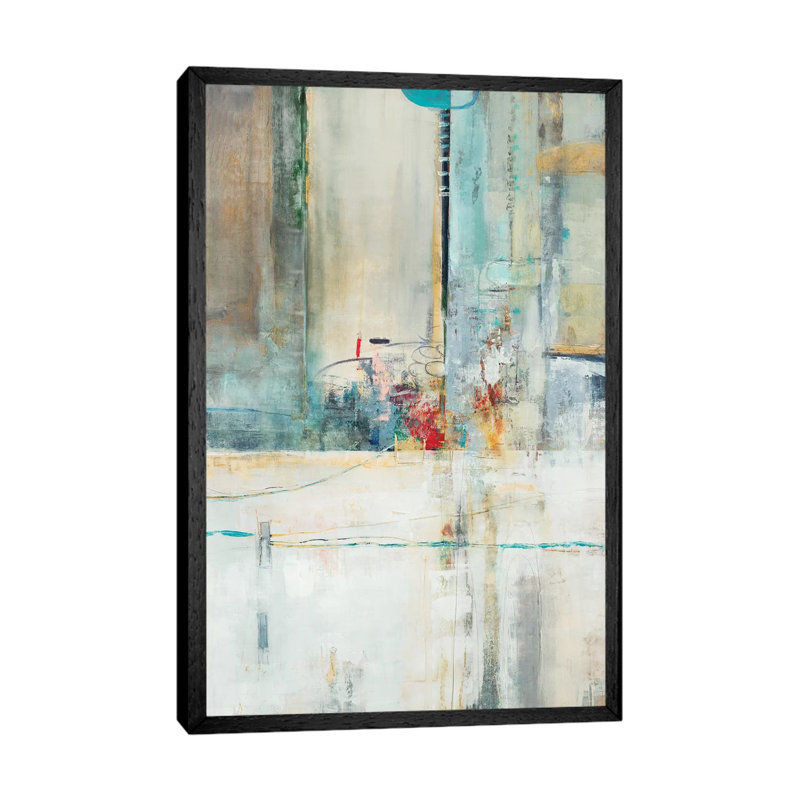 Inference by Nancy Ngo - Print on Canvas, 152.5 cm H x 101.5 cm W, Black Framed