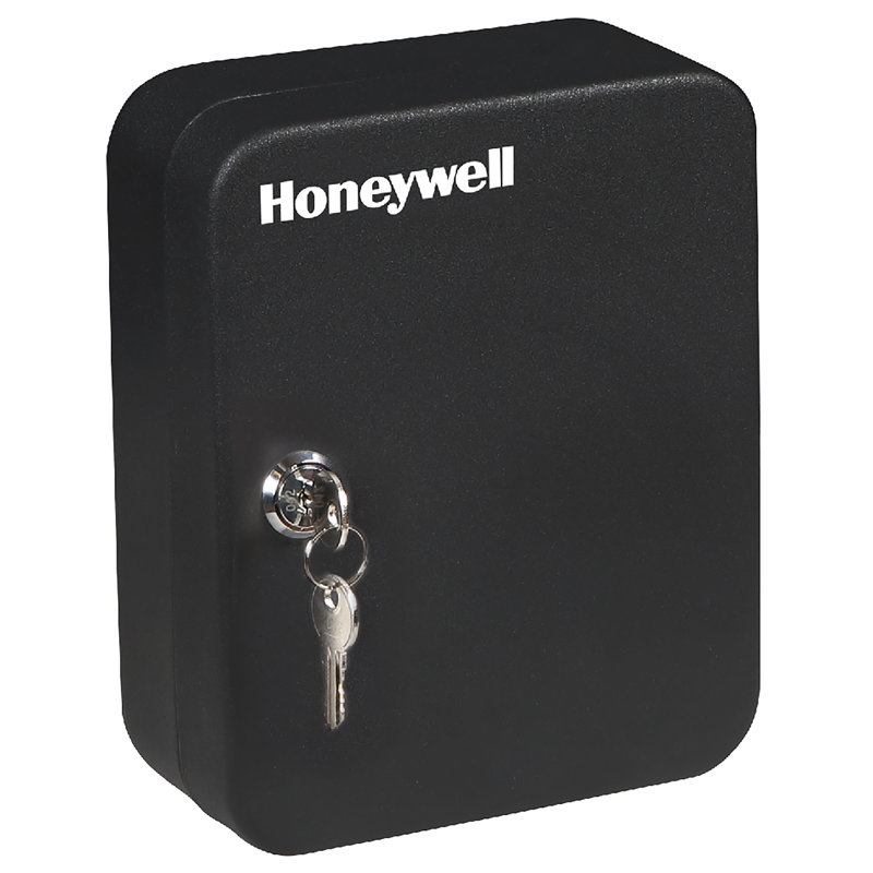 Black Steel 48-Key Security Box with Key Lock