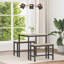 Metal Base Dining Table-320764911-320764913