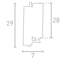 Benita Flush Mounted Sconce