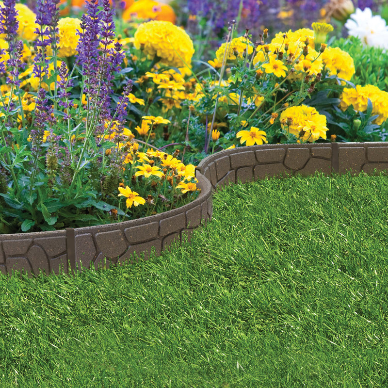 Towle Brown Rubber Lawn Edging