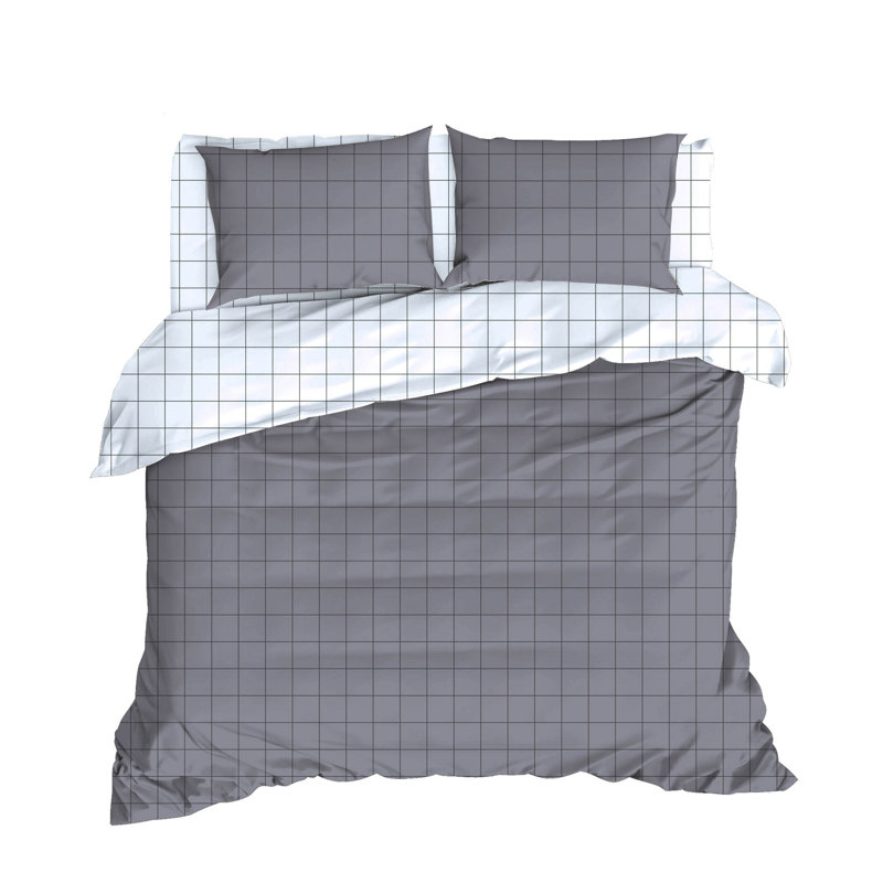 Ensemble de housse de couette 100% coton 3 pièces Isabeli