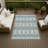 Machine Washable Indoor/Outdoor Chantille ACN2760 Striped Rug-587366162-587366168